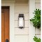 Westinghouse Fixture Wall Outdoor 60W Ga-Lightero, Matte Black Dstsd Alum White Fost Cyln Glass 6114400 - alternate 4